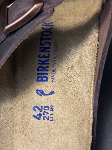 BIRKENSTOCK Arizona BS Habana Natural Leather Oiled EU42 M9/W11 Narrow Fit - Bild 15 von 18