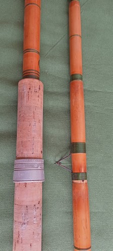 FIELDS OF LONDON VINTAGE WHOLE CANE 13FT FLOAT ROD - Picture 4 of 7