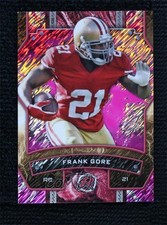2024 Topps Resurgence Pink Static Refractor /10 Frank Gore #90