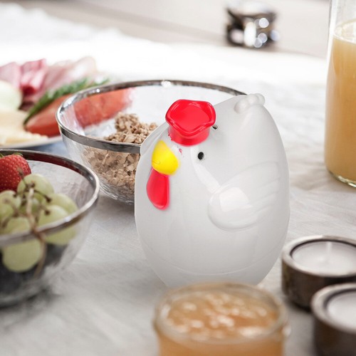 Antiadherente Cazador Furtivo de Huevos Desayuno Cazador Furtivo de Huevos Microondas Fabricante de Huevos Escalfado - Imagen 8 de 12