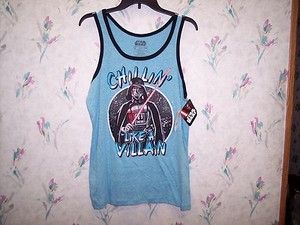 Star Wars Men/'s Darth Vader Chillin like a Villain Tank Top