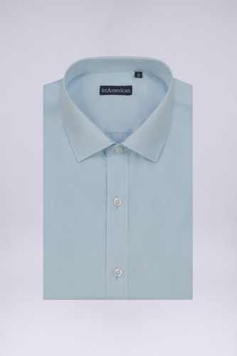 1stAmerican Elegante Camicia Classica Manica Lunga da Uomo 100% Cotone Regular - Imagen 55 de 59