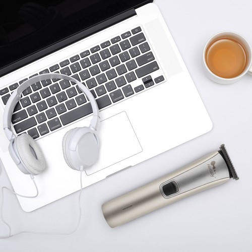 Cortadora de pelo profesional cortadora de pelo recortadora de barba recortadora afeitadora USB - Imagen 10 de 12