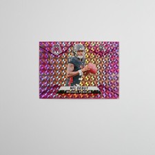 2024 Mosaic Michael Penix Jr #274 Rookie Pink Camo NFL Debut Atlanta Falcons