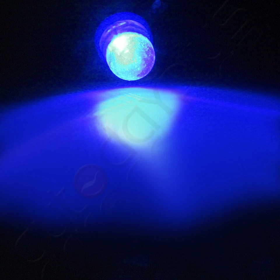 10X BA9S XENÓN AZUL LÁMPARA LED PANEL DE INSTRUMENTOS TABLERO BOMBILLAS PARA FORD Foto 4 de 4