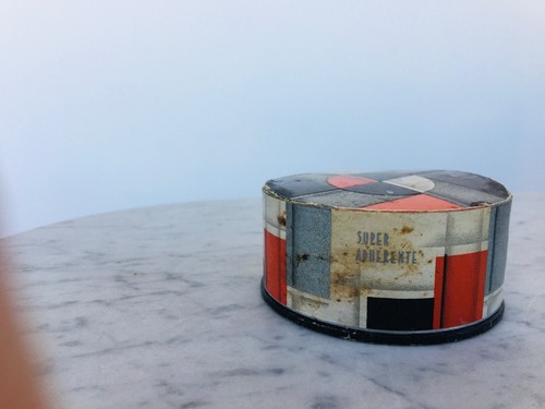 OLD BOX NATURAL POWDER DECO FUTURISM OLD BOX - Picture 10 of 12