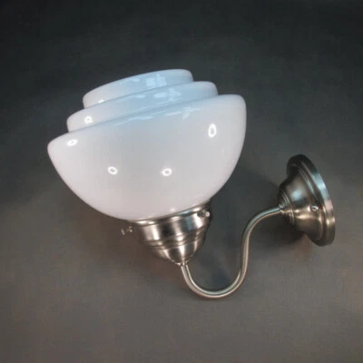 Org. Berliner Messing Wandlampe Retro Wandleuchte Antik Flurlampe Vintage Lampe - Bild 1 von 4