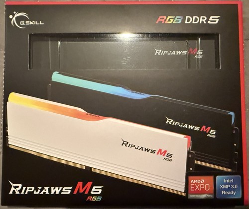 G.SKILL Ripjaws M5 RGB Series 32GB (2 x 16GB) 288-Pin RAM DDR5 6000 (PC5 4800)