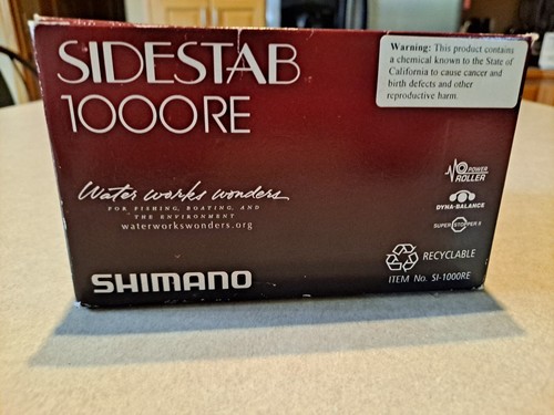 Mulinello da Pesca Shimano Sidestab 1000 RE Spinning Scatola e Indicazioni NO MULINELLO INCLUSO - Foto 7 di 13