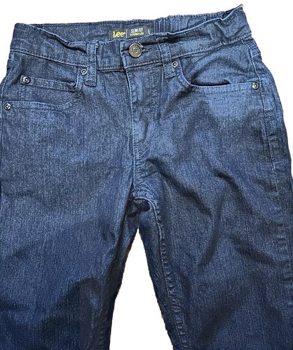 Lee Boys Jeans Size 10 Slim Fit Tapered Leg - Picture 2 of 13