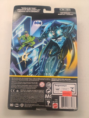 2018 Batman Missions 6'' BATMAN JOKER HARLEY RIDDLER FIGURE LOT (4) Mattel New - Picture 11 of 12