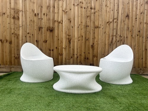 Coffee Table set of 3, 100% Recyclable Material - Picture 4 of 11