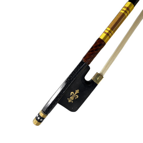 Viola Bow 16 inch Carbon Fiber frog Straight Natural Bow Hair Advance Bows - Picture 11 of 14