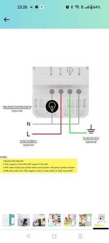 Smart Light Switch&Alexa Smart Switch&2.4Ghz WiFi Light Switch with Timer and... - Picture 7 of 8
