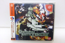 Dreamcast Gundam Battle Online Game Factory Sealed Japan Official Sega