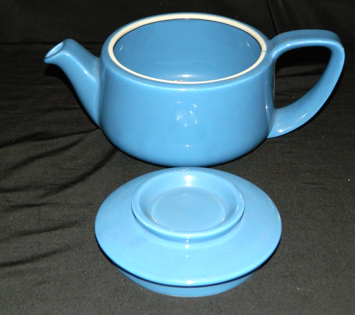HALL "EMPRESS" COFFEE POT, TRICOLATOR PRODUCT, BLUE, ROYAL FAMILY SERIES, MINT - Picture 2 of 7