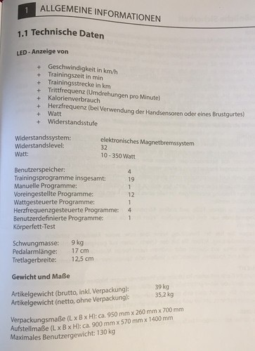 Ergometer von Cardiostrong BX 30 neuwertig - Bild 5 von 6