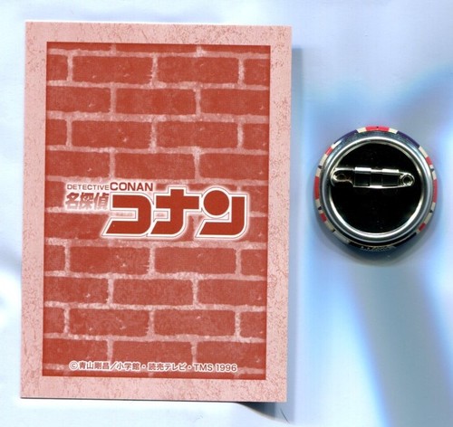 card + badge Detective Conan Case Closed Kudo Shinichi Jimmy Edogawa anime - Picture 3 of 3
