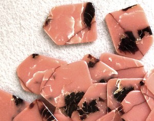6-Orange-Coral-Marbled-Vintage-Weedon-Home-Plate-Guitar-Picks