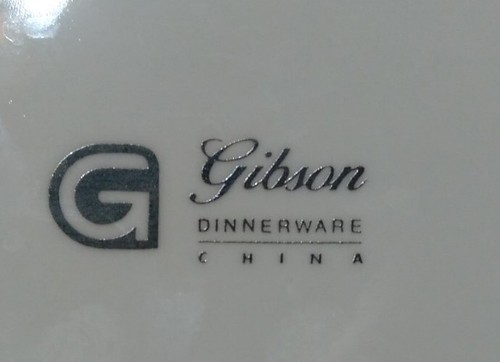 Plato de postre Gibson Designs Paradise 7,5/8"D China vajilla de cena - Imagen 4 de 5
