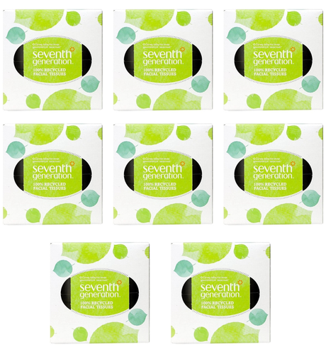 (3 Pack of 8) Seventh Generation Facial Tissues Cube, 2 Ply 85 Count each - Bild 2 von 4