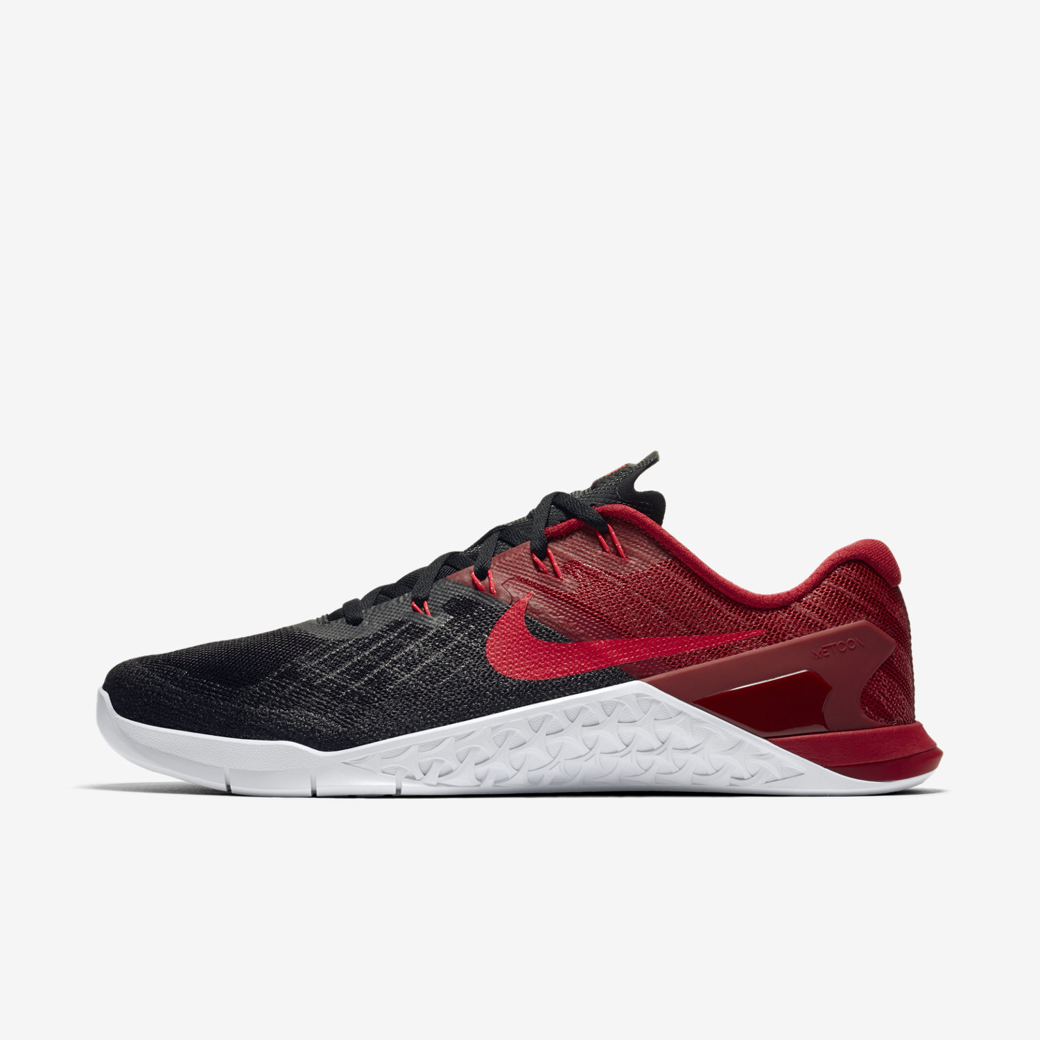 Men's Nike Metcon 3 Sz 12.5 Black/Siren Red/White 852928-009 FREE SHIPPING Men's Nike Metcon 3 Sz 12.5 Black/Siren Red/White 852928-009 FREE SHIPPING