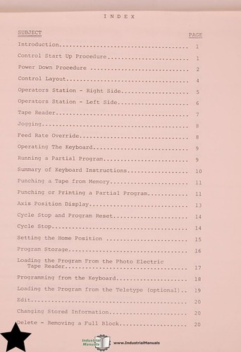 Manual de instrucciones de funcionamiento de fresado del sistema CNC Wells Index 833C-SH - Imagen 2 de 6