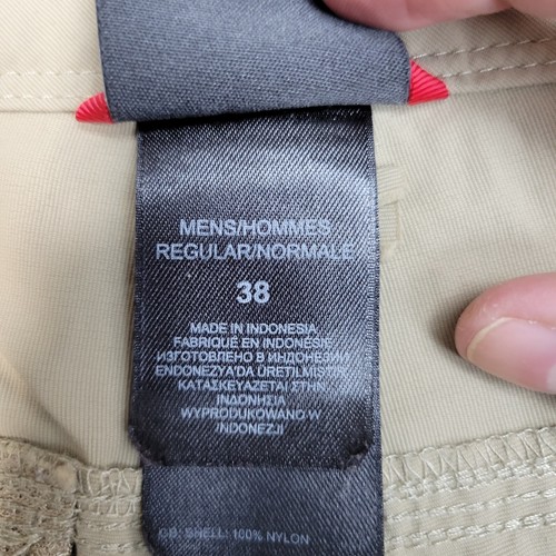 The North Face Shorts Mens 38 Khaki Cargo Outdoor Techwear Utility Hiking Nylon - Picture 9 of 12