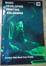 Kodak Basic Developing, Printing, Enlarging 1976 Photo Information Book AJ-2 VG
