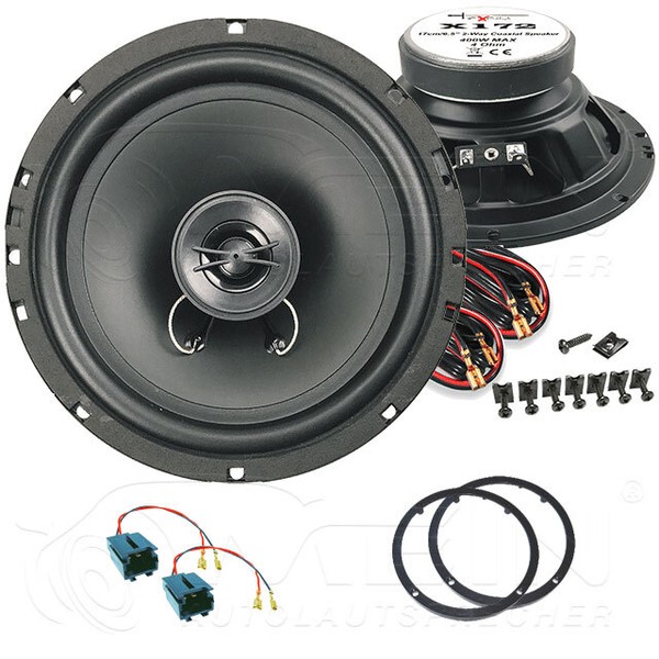 Auto Lautsprecher FüR Peugeot 406 Coupe 1995-2005 Front Vorn 2-Wege 400W #BE9V-image