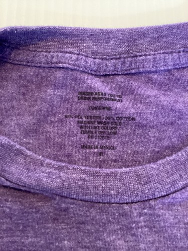 CROWN ROYAL Country XL Purple T Shirt Texas Is Crown Country Whiskey - Picture 4 of 7