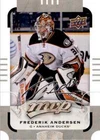 2015-16 Upper Deck MVP Silver Script Frederik Andersen #16