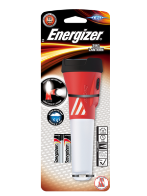 Zone torche Light 2 piles AA Energizer 2 en 1 DEL Lanterne De Poche Spot