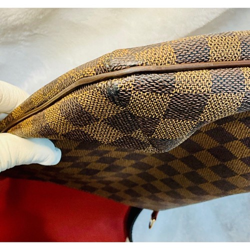 Louis Vuitton Damier Ebene Musette Salsa GM Crossbody Bag Brown Designer - Picture 17 of 19