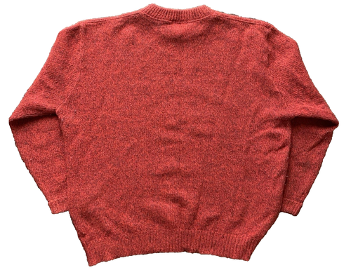 Vintage 80s LL Bean Wool Blend Sweater XXL 2XL Crewneck Fisherman USA Made Mens - Picture 2 of 5