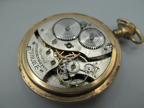 Antike Taschenuhr Waltham 225 von 1894 12S 17J - Bild 3 von 6