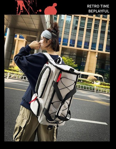 Sports Bag Gym Backpack Waterproof Multicolor Modern Polyester Travel 30l Medium - Bild 9 von 26