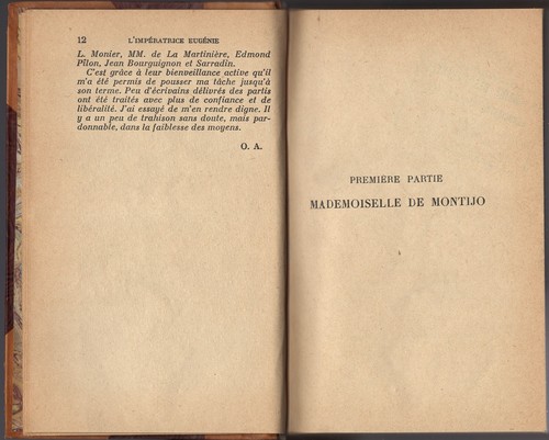 L'Impératrice EUGÉNIE épouse de Napoléon III par Octave AUBRY Édit. FAYARD 1931 - Picture 4 of 12
