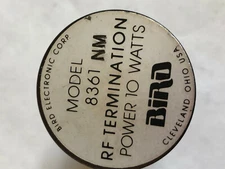 BIRD ELECTRONIC 8361 RF TERMINATION,ED
