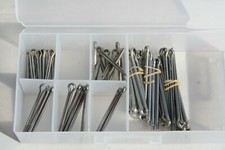 25 PCS YOUR CHOICE  1/8 THRU 3/16 DIA  316 S/S  COTTER PINS  INCORRECT PICTURE