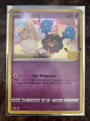 Cosmog 013/025 - Pokemon Celebrations - Mint Pack Fresh