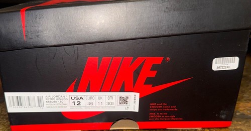 Air Jordan 1 Retro High OG "ELECTRO ORANGE" 2021 - Size men 12- 555088 180 - Picture 9 of 14