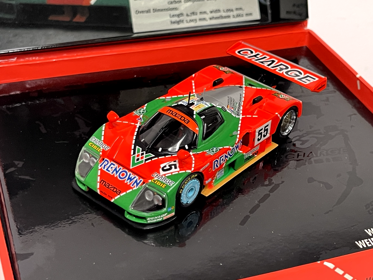 1/43 Minichamps Mazda 787 B winner 1991 24 H of Le Mans Gift Box