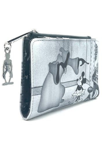 NUOVO LOUNGEFLY X Disney The Haunted House Topolino Flap - Foto 2 di 5