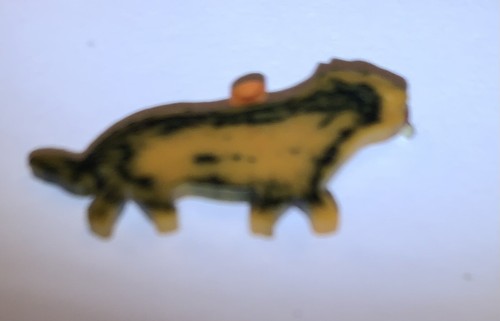 Vtg Kobe Japan Charm Cat Celluloid Cracker Jack Gumball Prize Toy Pop Out Eyes - Picture 8 of 10