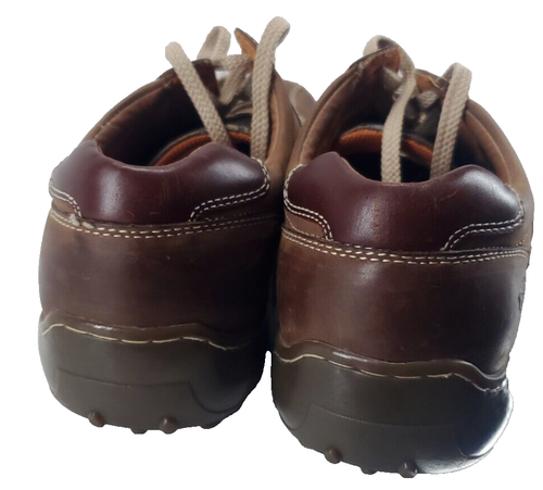 SKECHERS 4400 Y2K Vintage Brown Leather Casual Dress Shoes Men's Size 12 - Picture 10 of 14
