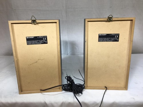 Coppia Casse Altoparlanti Sharp CP-505 10 Watt - Foto 8 di 16
