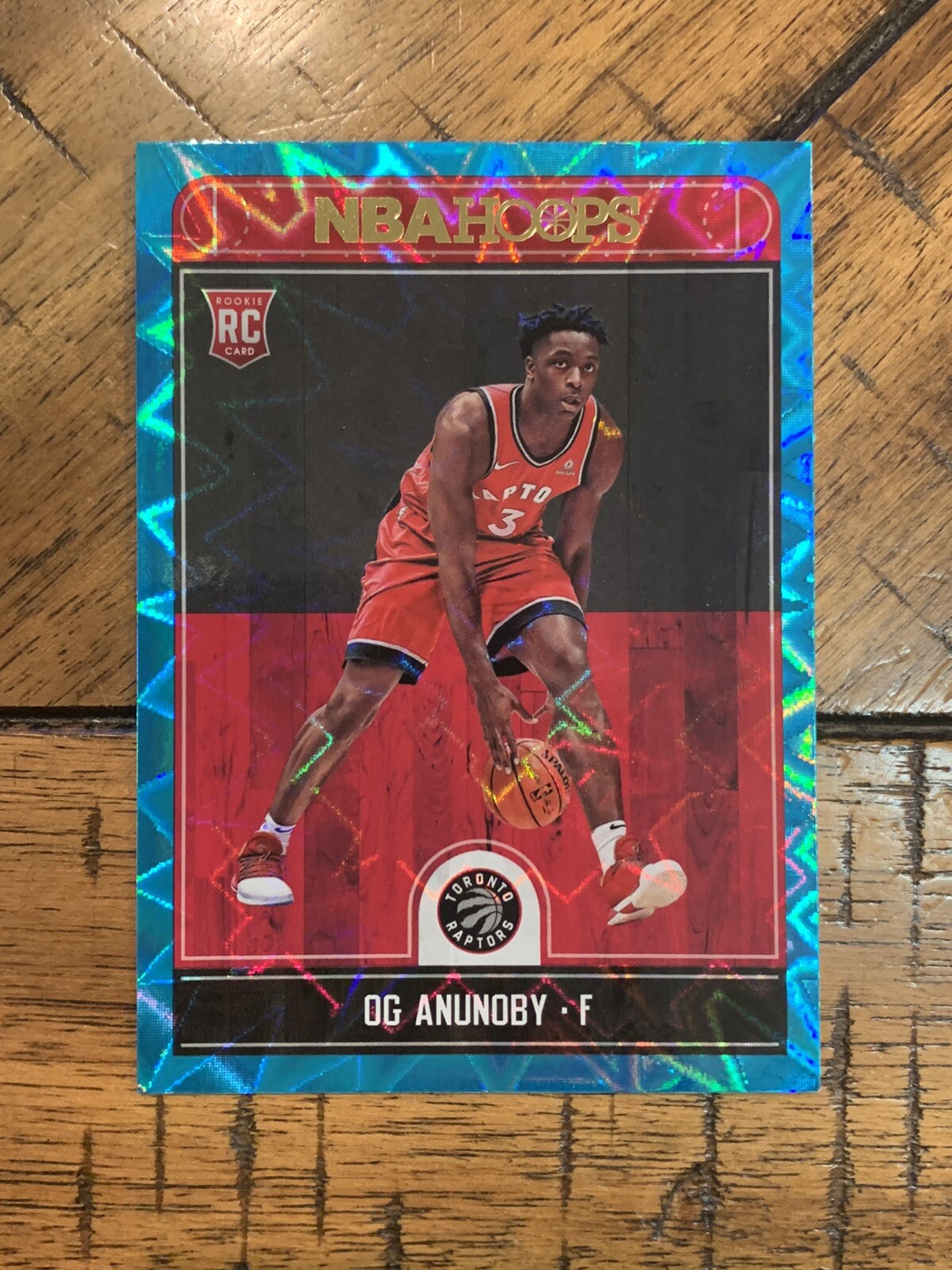 2017-18 Panini Hoops Teal Explosion #273 OG ANUNOBY RC Rookie - Raptors