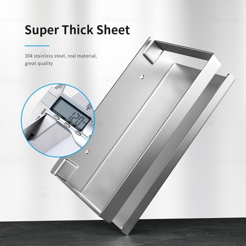 Edelstahl Duschablage Badregal Duschregal Duschkorb Bohren Bad Ablagekorb - Bild 8 von 15