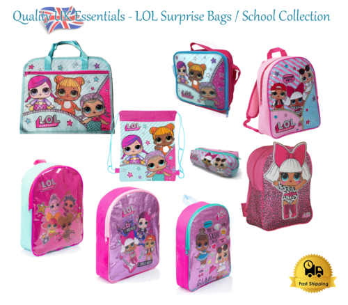 LOL Surprise Backpack Rucksack Swim Bag Girls School Nursery Travel Bag  Book Bag | eBay